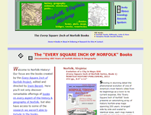 Tablet Screenshot of norfolkhistory.com